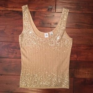 Armani Exchange Sequin Tank Top